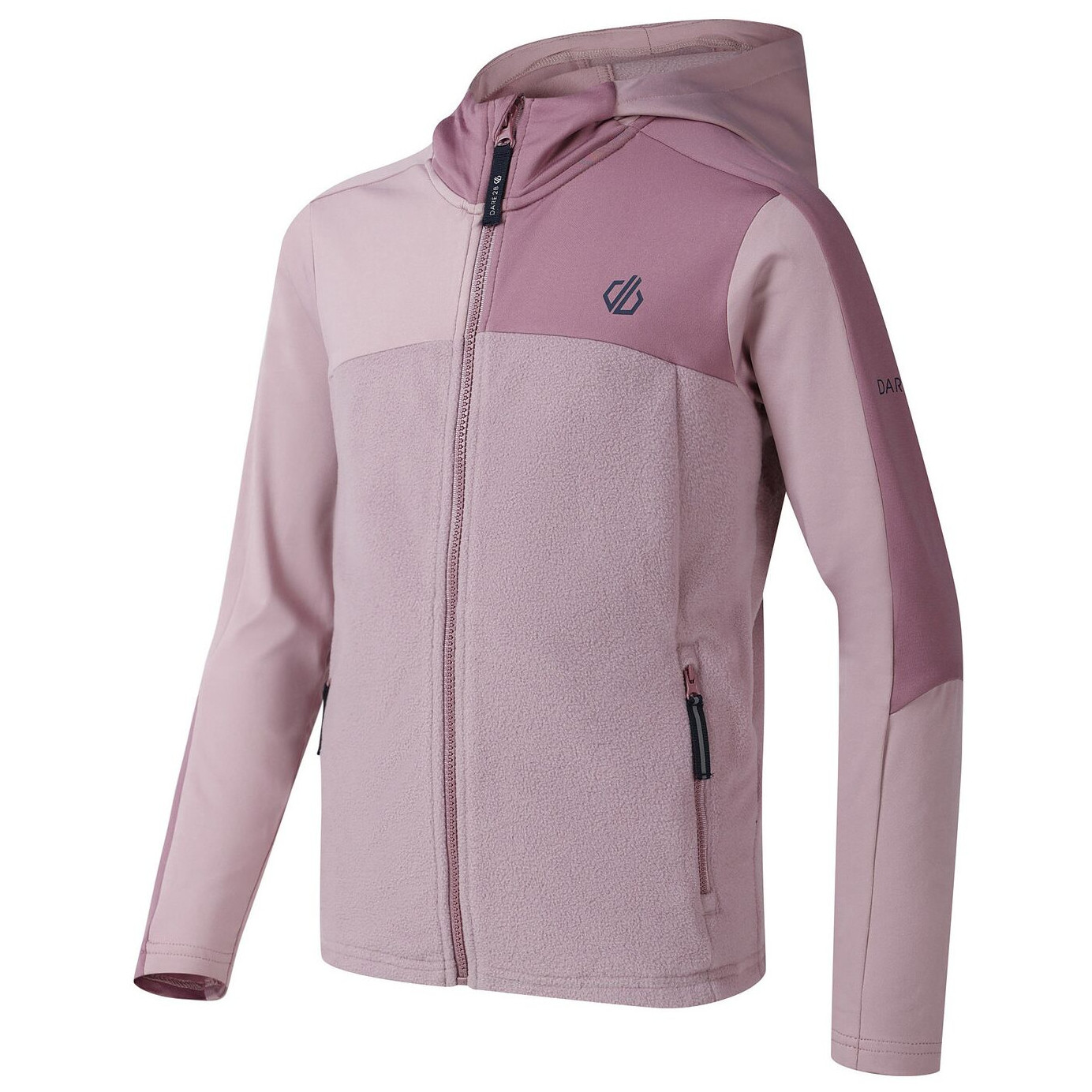 Kurtka dziecięca Dare 2b Thriving IV Stretch Midlayer Mauve Shadow Rozmiar dziecięcy: 164-170 / Kolor: różowy