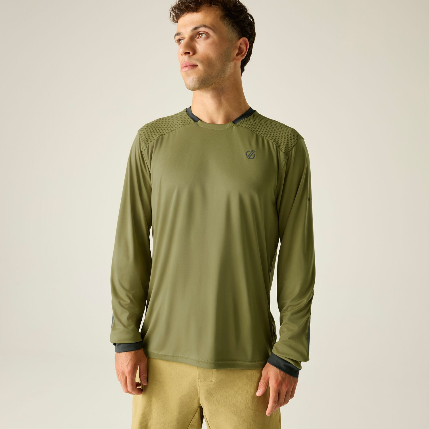 Koszulka męska Dare 2b Trackstand Ace Long Sleeve Rozmiar: L / Kolor: zielony