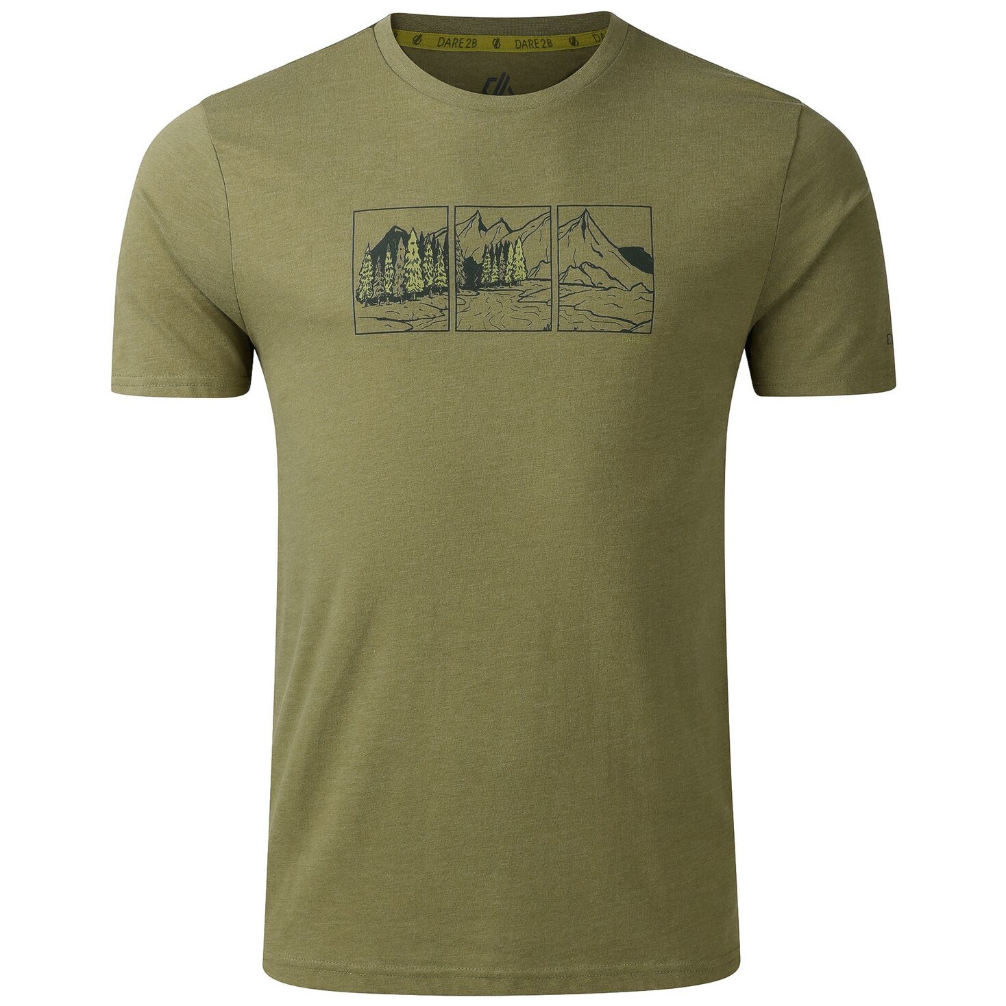 Koszulka męska Dare 2b Movement III Tee Rozmiar: XXL / Kolor: zielony