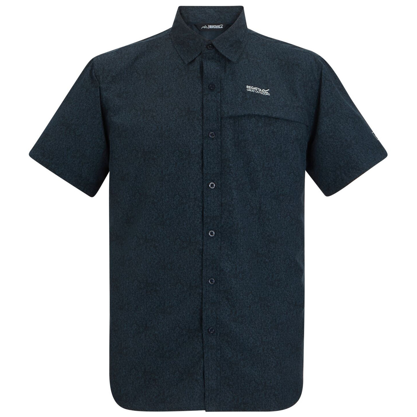 Koszula męska Regatta Mindano Rozmiar: M / Kolor: ciemnoniebieski/biały