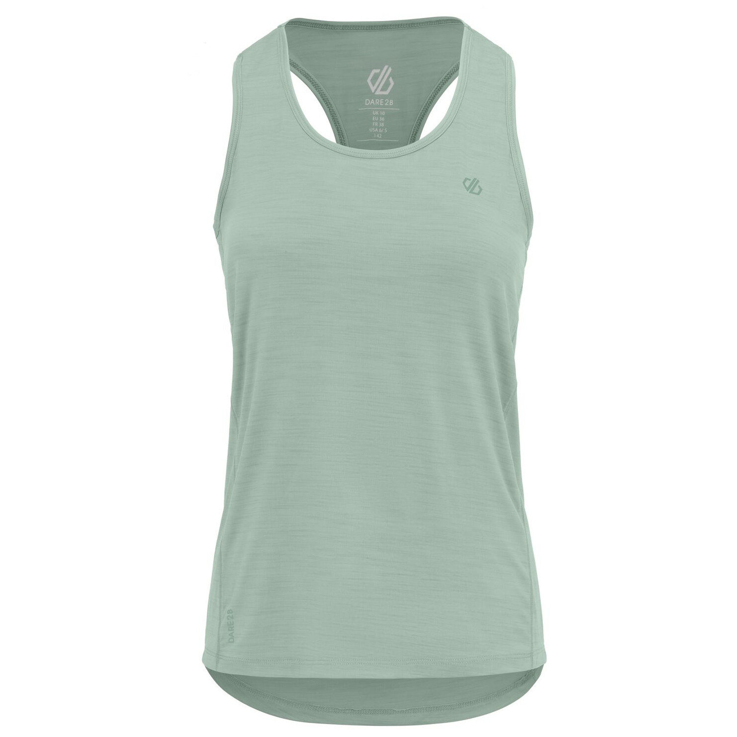 Damski podkoszulek Dare 2b Modernize II Vest Rozmiar: XS / Kolor: zielony/szary