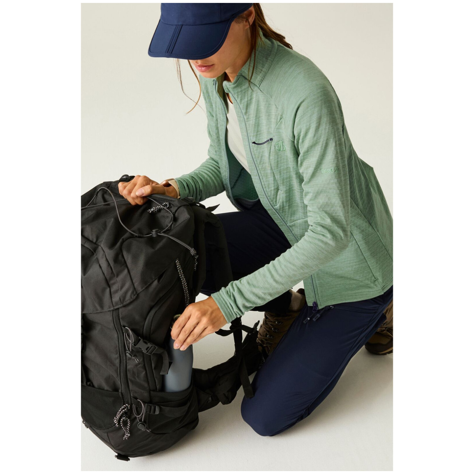Bluza damska Dare 2b Emerging III Stretch Midlayer Rozmiar: XXL / Kolor: jasnoniebieski