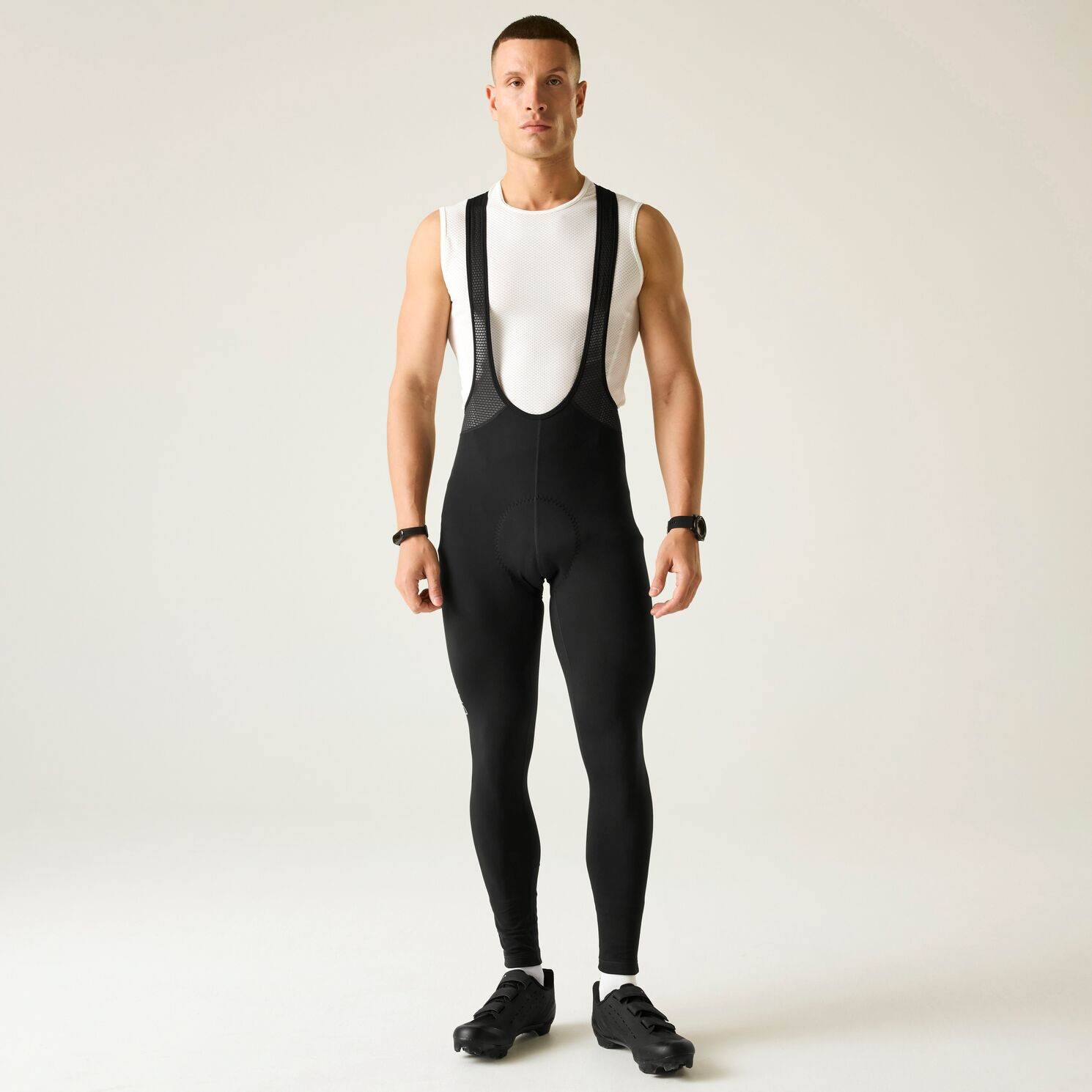 Męskie spodnie kolarskie Dare 2b Ultra Bibbed Tight Rozmiar: S / Kolor: czarny