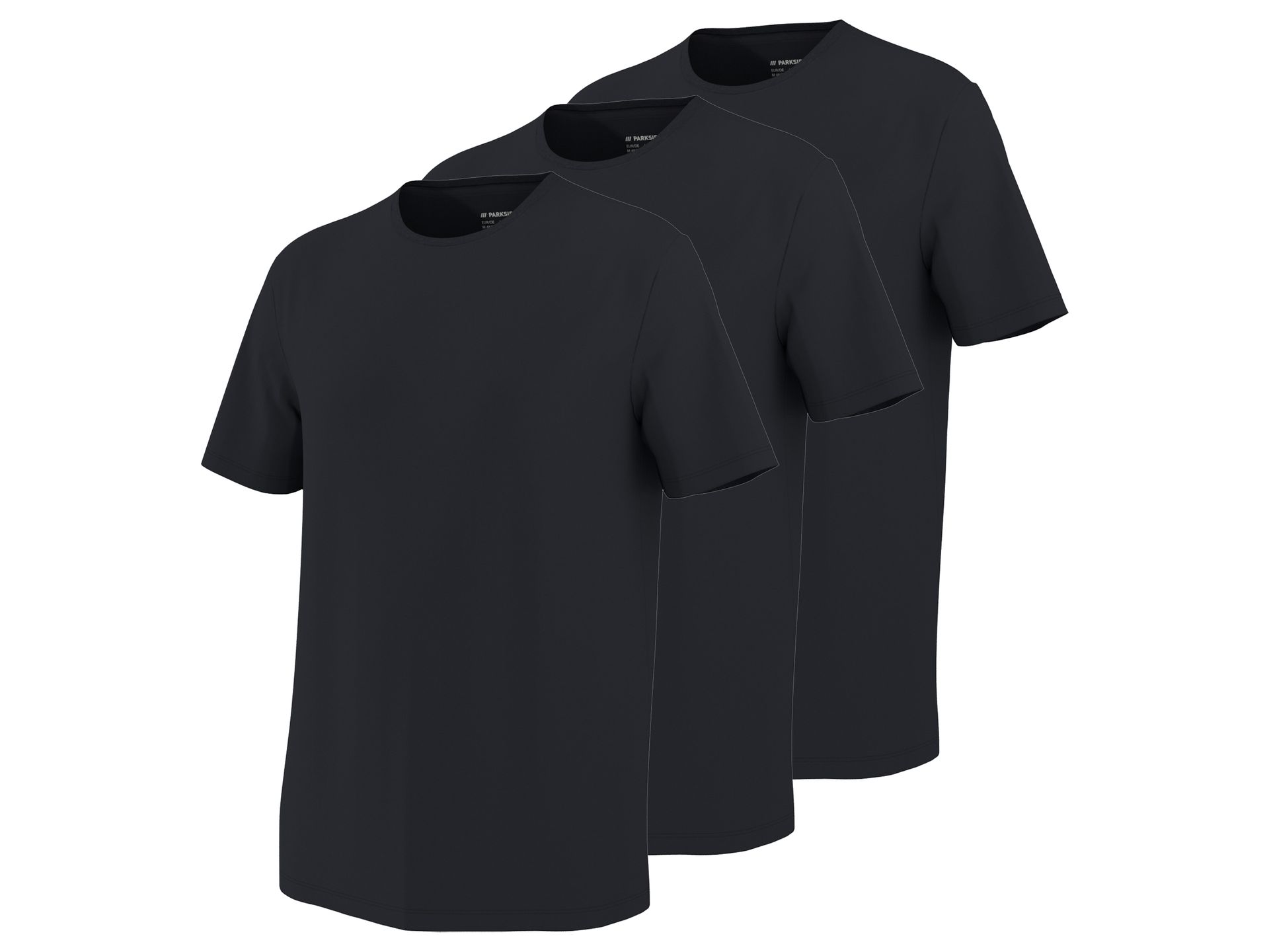 PARKSIDE® T-shirty męskie, 3 sztuki (M (48/50))