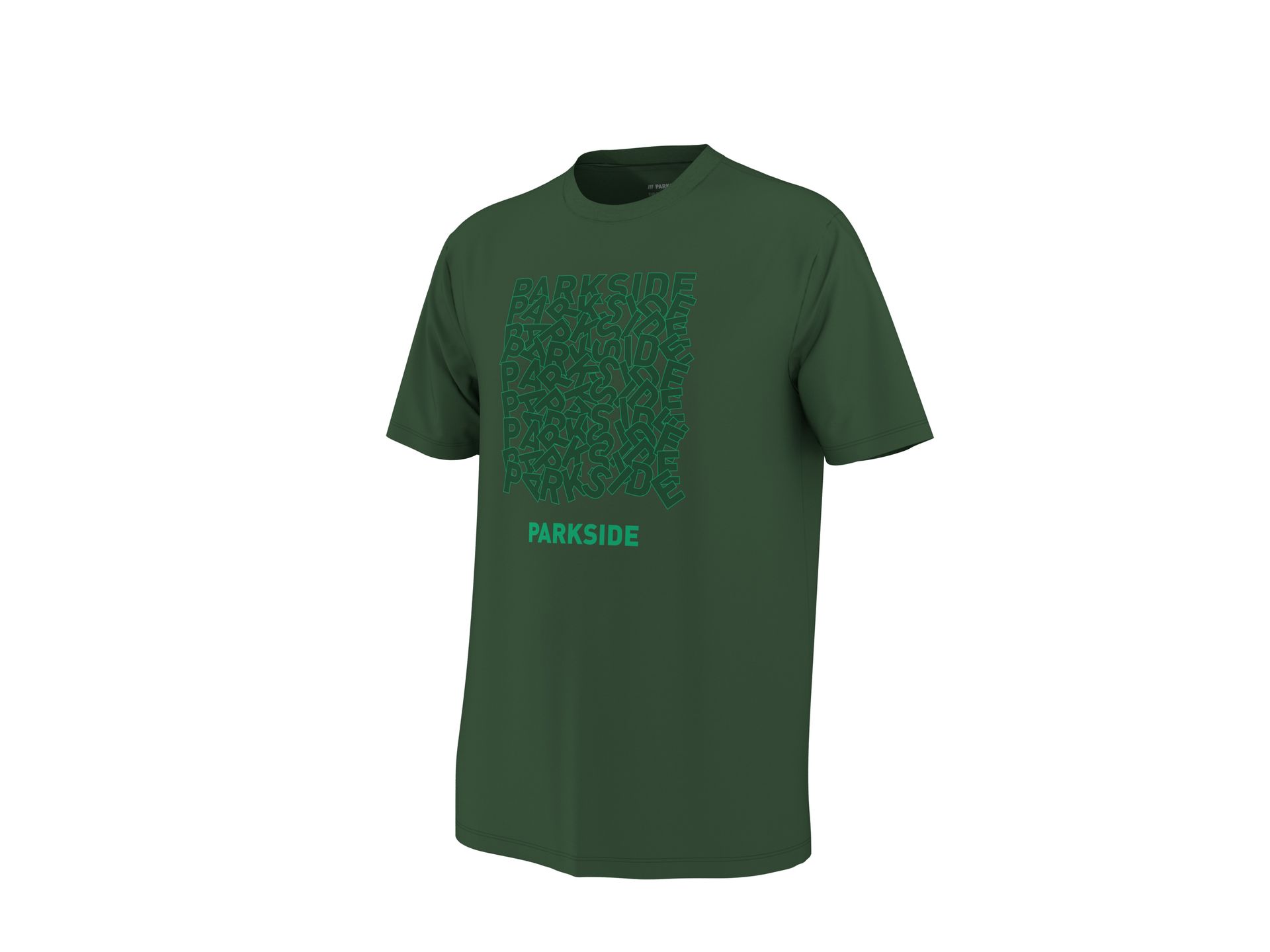 PARKSIDE® T-shirt męski z biobawełny (Zielony, M (48/50))