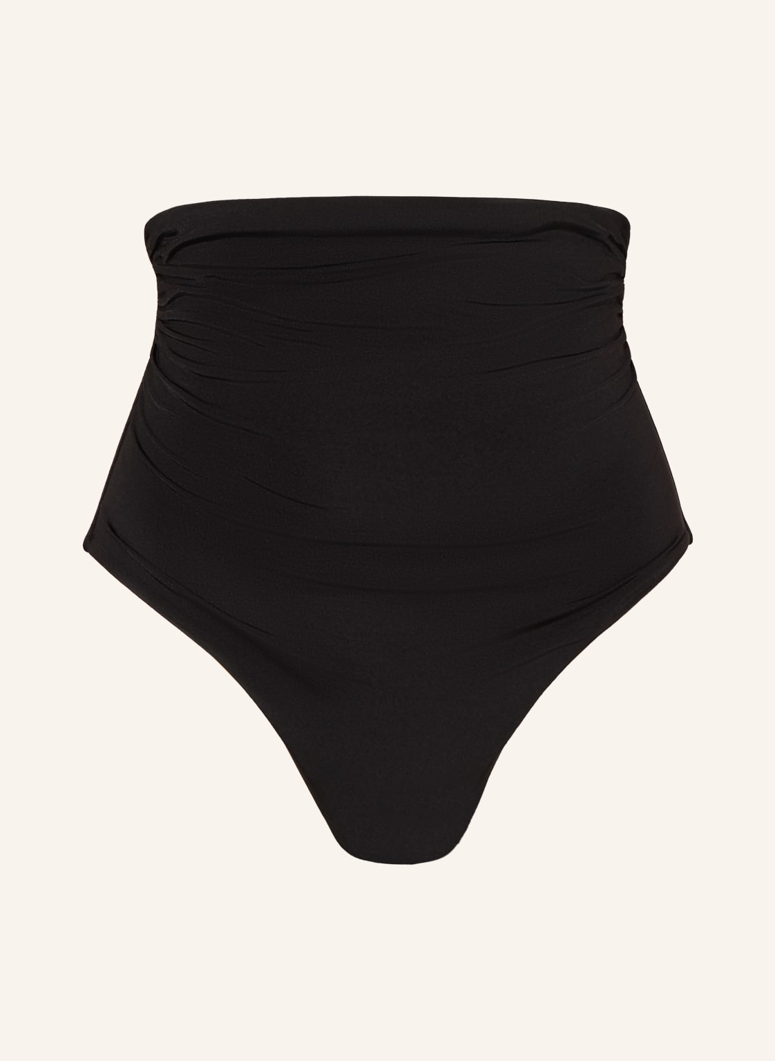 Max Mara Beachwear Spodenki Bikini Z Wysokim Stanem Salli schwarz