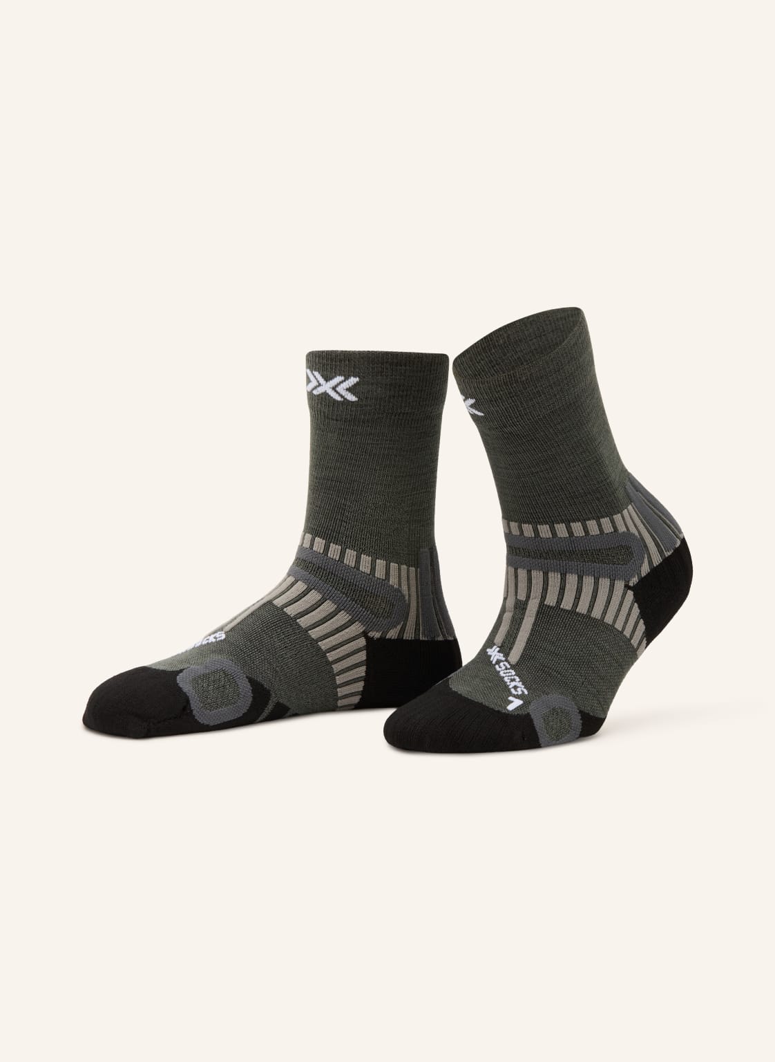 X-Socks Skarpety Trekkingowe Hike Perform Merino Crew gruen