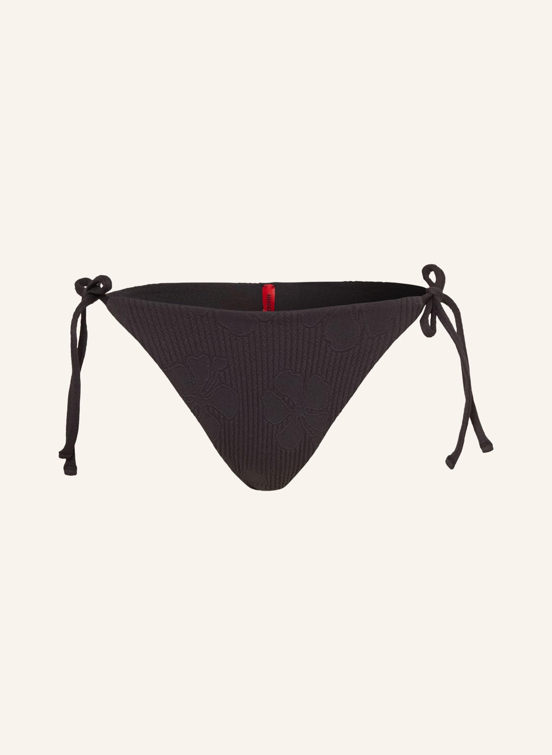 Hugo Trójkątne Figi Bikini Tropi schwarz