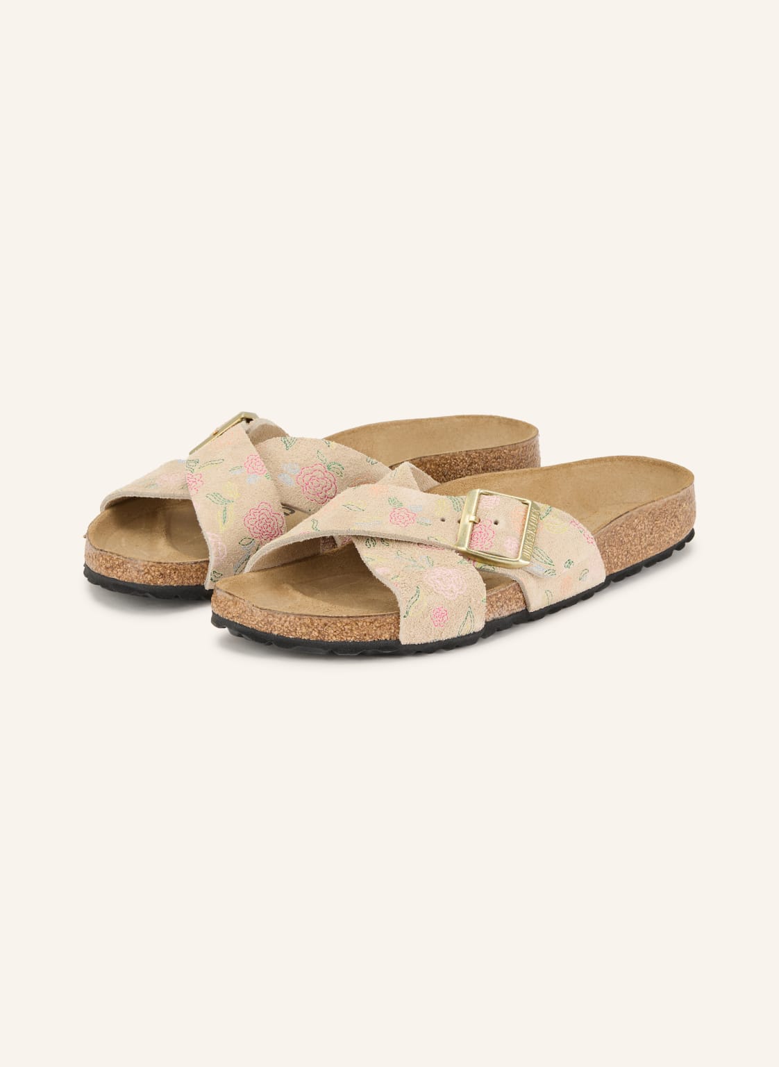 Birkenstock Klapki Siena beige