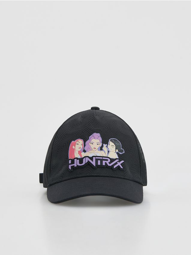 Reserved - Czapka z daszkiem Kpop Demon Hunters™ - czarny