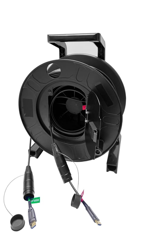 Vivolink PROHDMIOP20AM-DRUM kabel HDMI 20 m HDMI Typu A (Standard) Czarny