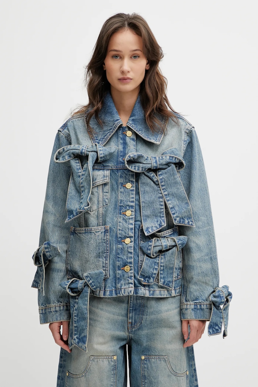 GANNI kurtka jeansowa