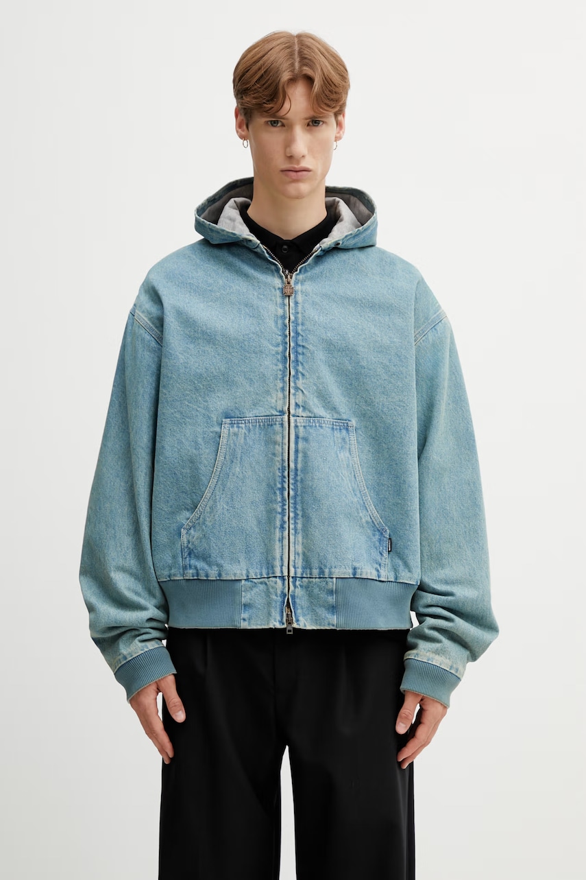 Vetements Workwear Denim kurtka przejściowa jeansowa męska