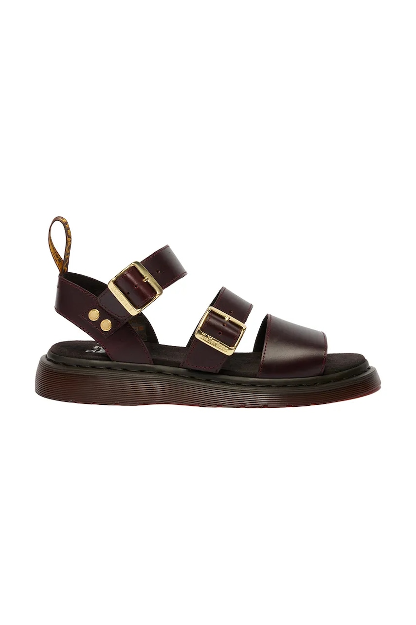 Damskie Dr. Martens Gryphon sandały rzymianki skórzane