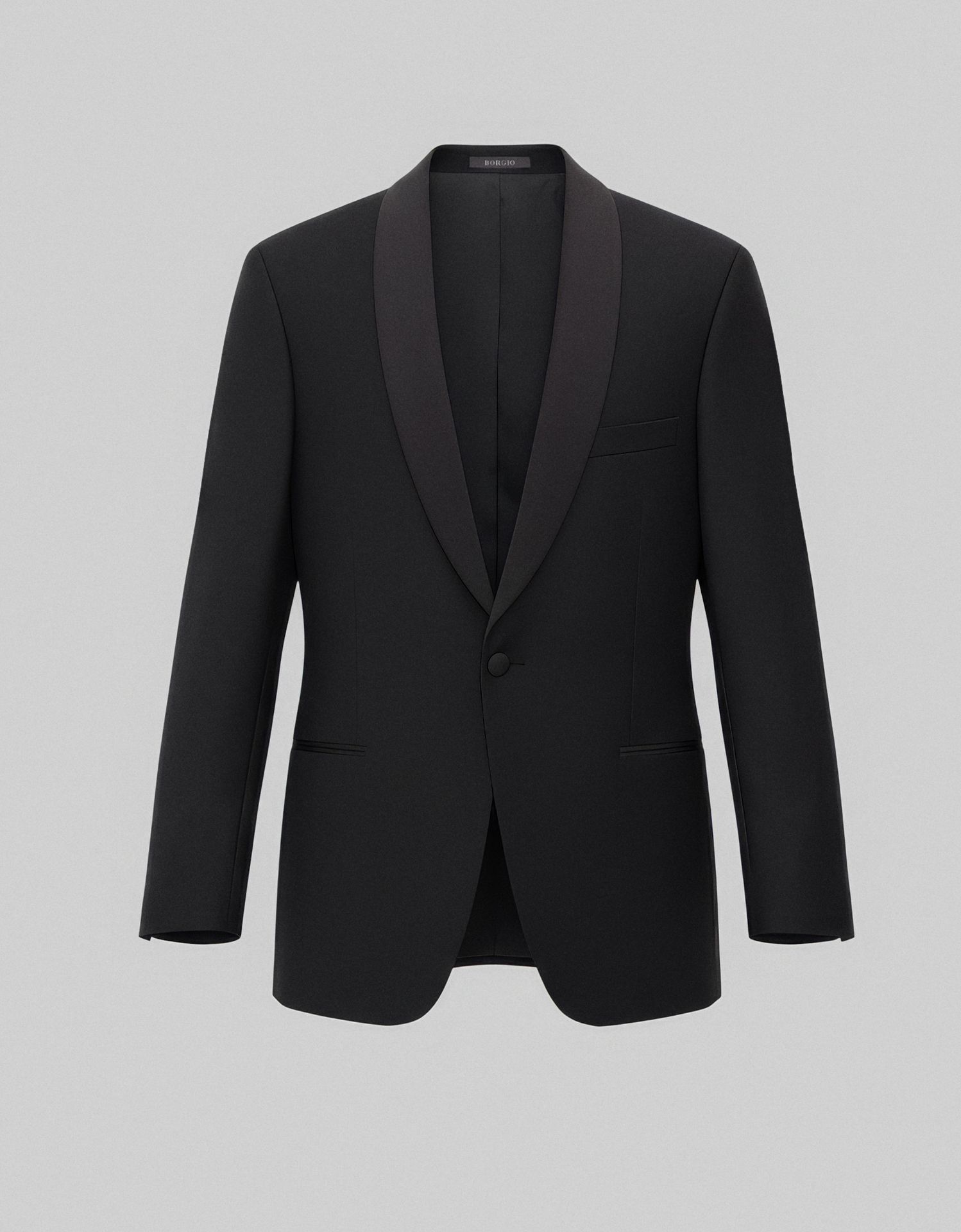 marynarka smokingowa do zestawu cesaro czarna slim fit