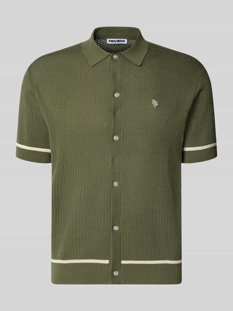 Koszulka polo z dzianiny o kroju slim fit z wyhaftowanym logo