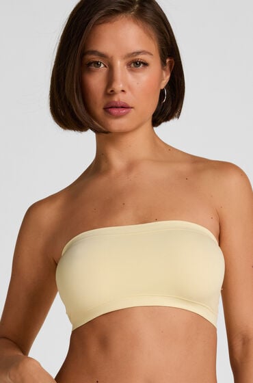 Hunkemöller Biustonosz bralette bandeau Dide Żółty