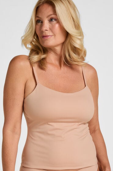 Hunkemöller Top Super Comfort Cami Beżowy