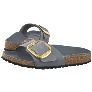 Klapki Madrid Big Buckle Basalt Gray 1032090 (BK205-e) Birkenstock