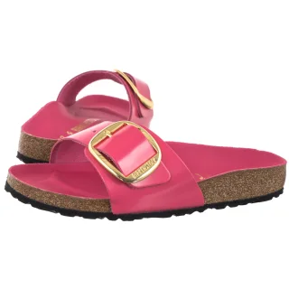 Klapki Madrid Big Buckle High-Shine Fuchsia Tulip 1031844 (BK238-j) Birkenstock
