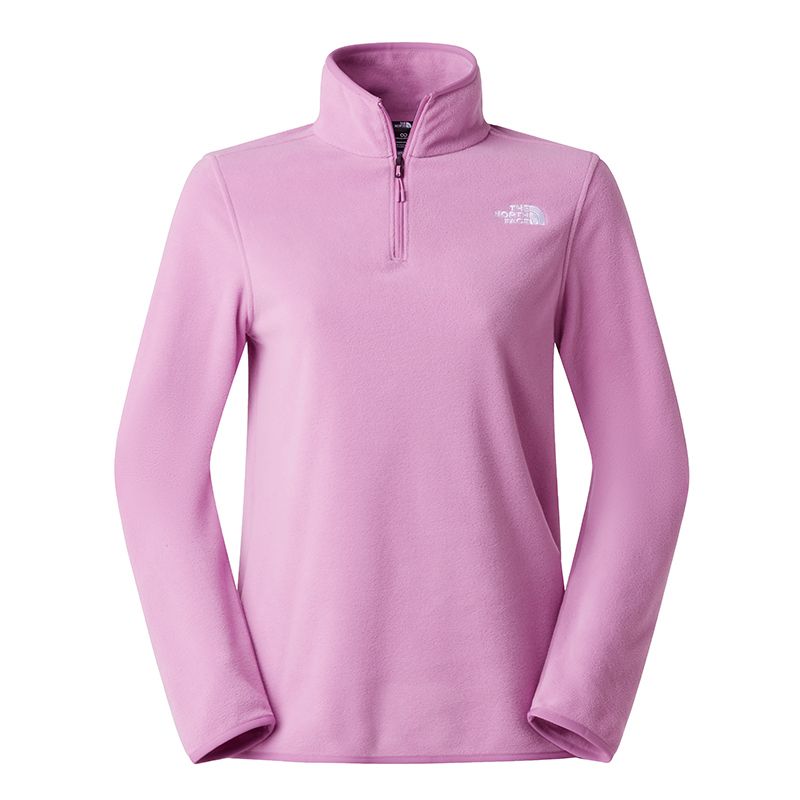 Bluza damska The North Face Glacier 1/4 Zip Fleece 0A8D2JG6E1 - różowa