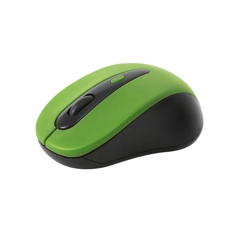 OMEGA MYSZ BEZPRZEWODOWA MOUSE WIRELESS BLACK GREEN [43165] TE OM0416WBG