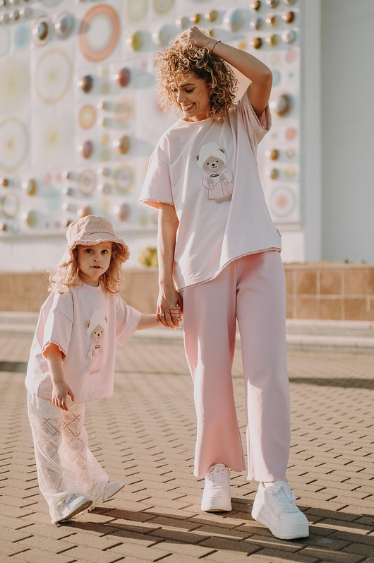 T-shirt oversize Sophie Teddy dla mamy