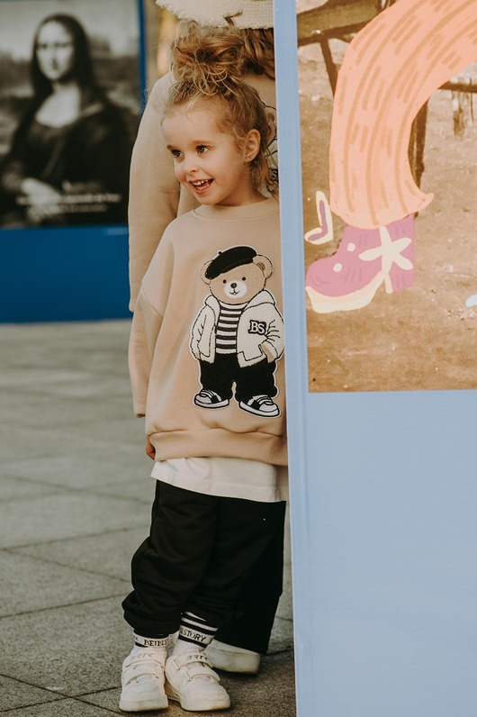 Bluza oversize Louis Teddy
