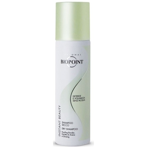 Suchy szampon do włosów Biopoint Instant Beauty – Oczyszczenie i Objętość