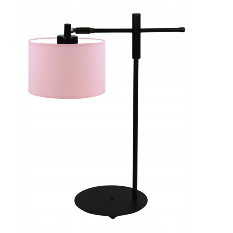Lampka nocna na biurko lampa biurkowa LED z abażurem walec MIKO