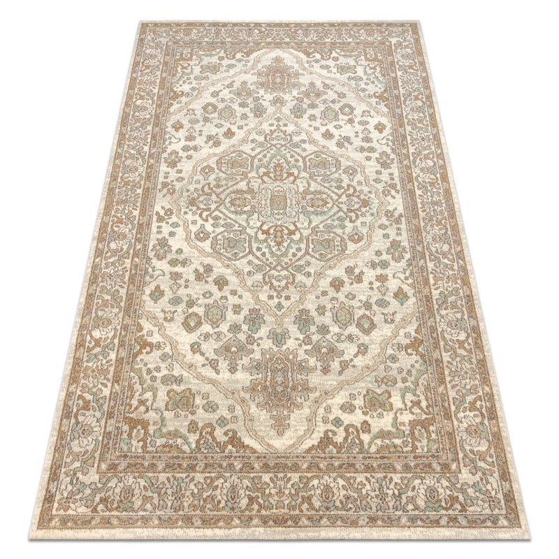 Dywan SOHO 477.01.LA100 wełniany OSTA - Ornament, rozeta beż 200x300 cm