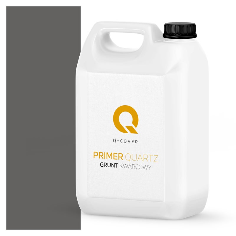 Q-Cover Grunt Kwarcowy pod Tynk Silikonowy Szary ciemny F276 3KG