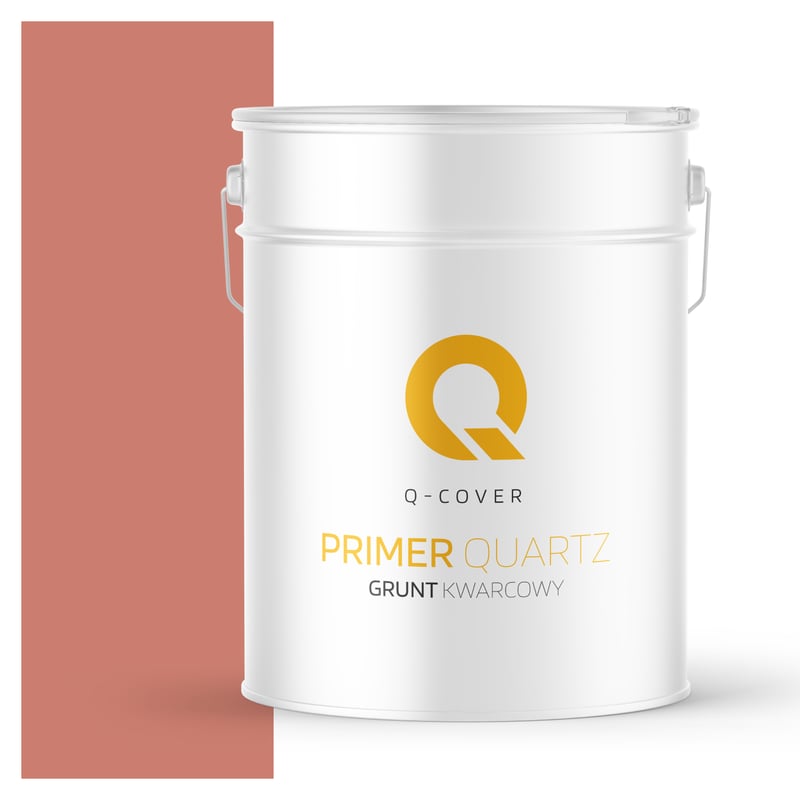 Q-Cover Grunt Kwarcowy pod Tynk Silikonowy Łososiowy F315 15KG