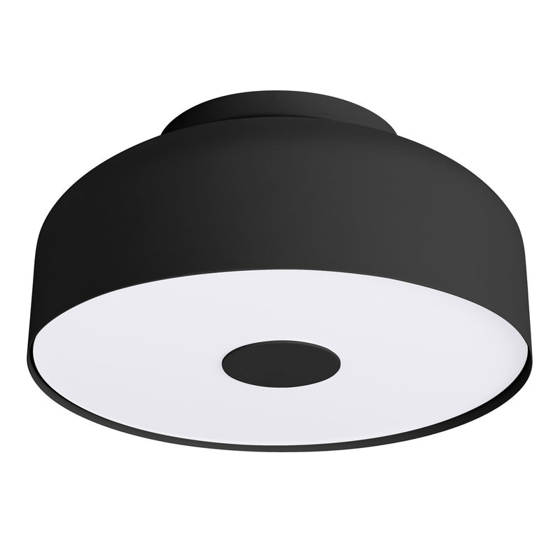 Plafon TEKNAR czarno-biały 4xE27x15W metal wym:15x30x30cm IP20 Pure Lume