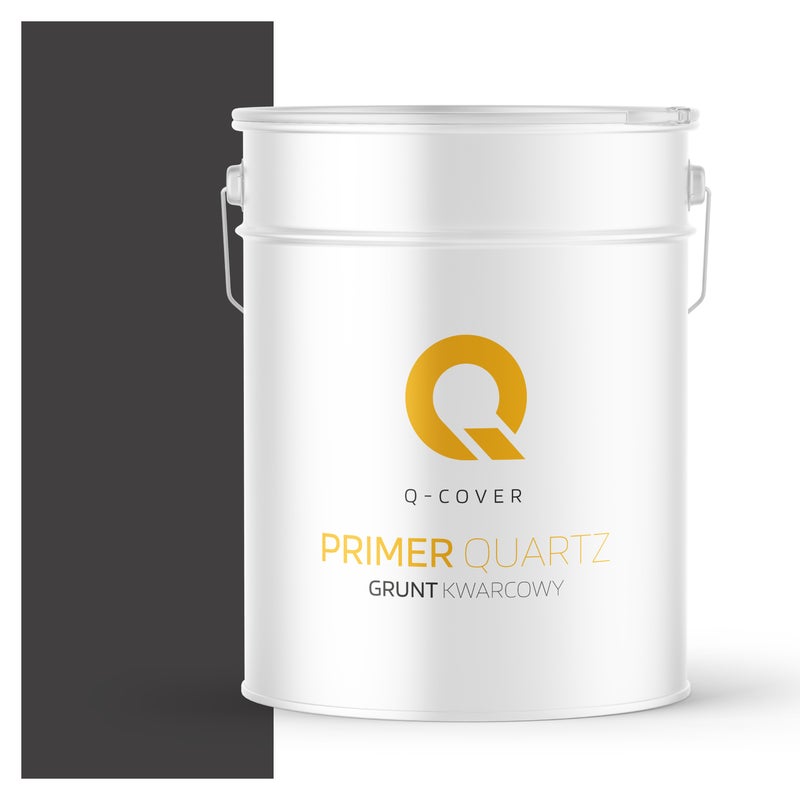 Q-Cover Grunt Kwarcowy pod Tynk Silikonowy Czarny F268 15KG