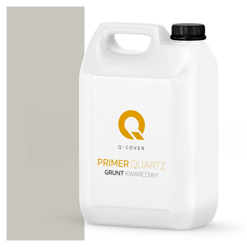 Q-Cover Grunt Kwarcowy pod Tynk Silikonowy Szary popielaty F292 3KG