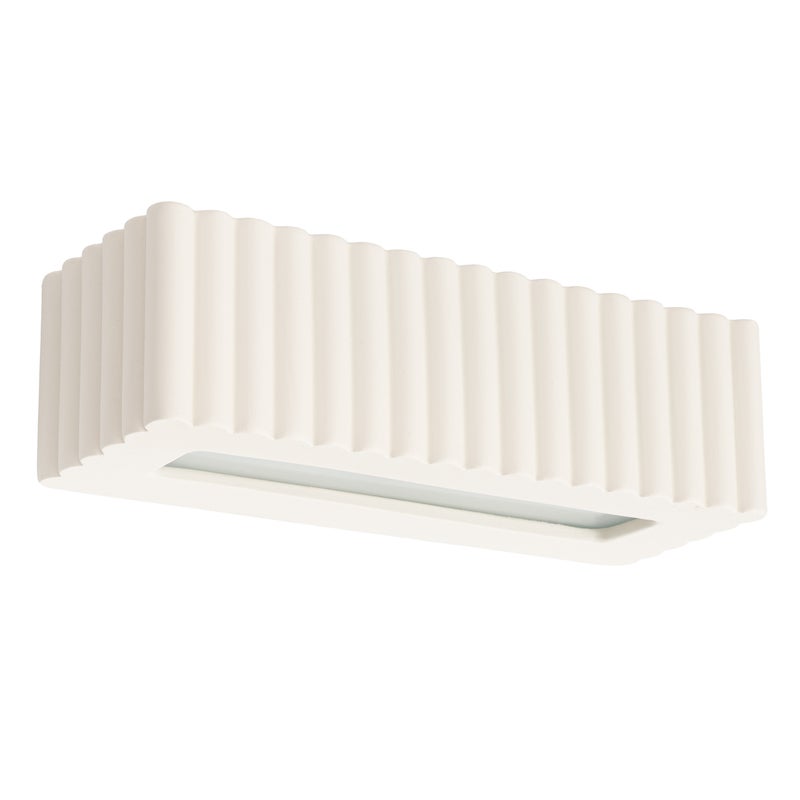 Kinkiet SULKIO beżowy 1xE27x15W ceramika / gips wym:10x34x12cm IP20 Pure Lume