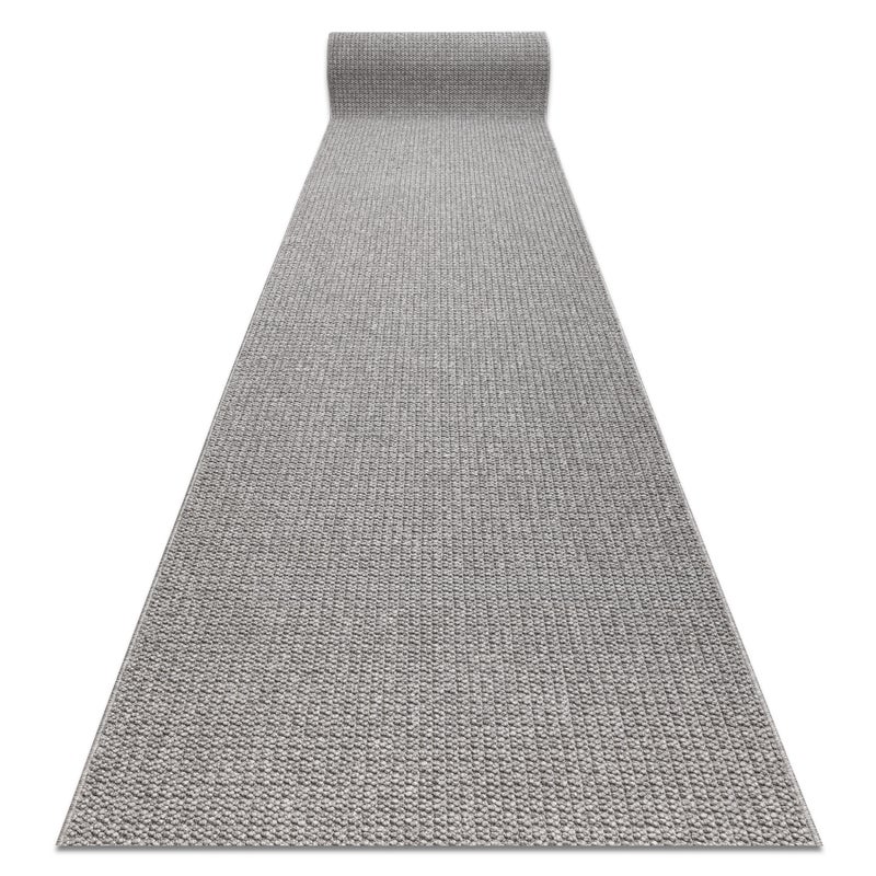 Chodnik CASABLANCA LOOP jasny szary pętelkowy, miękki 100cm 100x100 cm