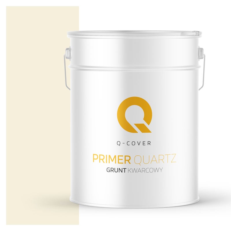 Q-Cover Grunt Kwarcowy pod Tynk Silikonowy Biel złamana w beż F771 15KG