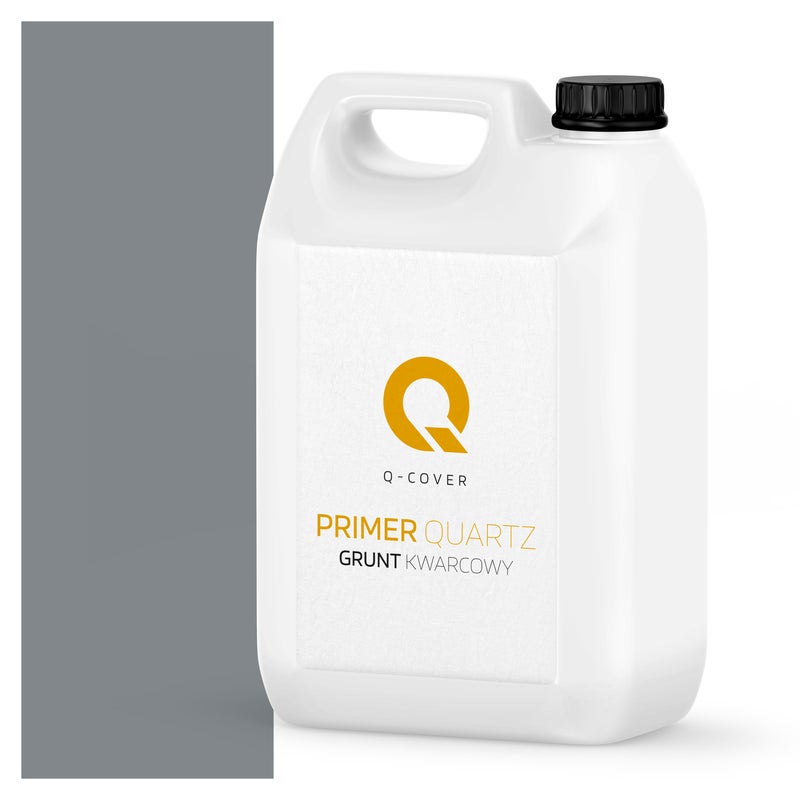 Q-Cover Grunt Kwarcowy pod Tynk Silikonowy Szaroniebieski ciemny F255 3KG