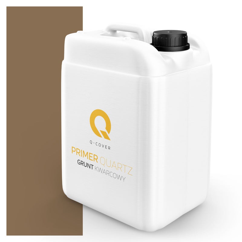 Q-Cover Grunt Kwarcowy pod Tynk Silikonowy Kakaowy F545 7.5KG