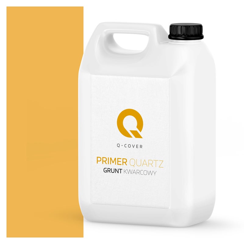 Q-Cover Grunt Kwarcowy pod Tynk Silikonowy Żółty intensywny F636 3KG