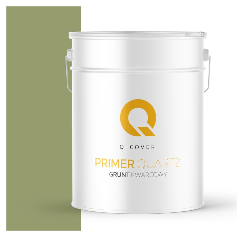 Q-Cover Grunt Kwarcowy pod Tynk Silikonowy Zielony F484 15KG