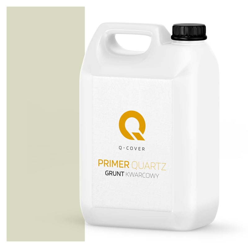 Q-Cover Grunt Kwarcowy pod Tynk Silikonowy Biel złamana w zielony F481 3KG