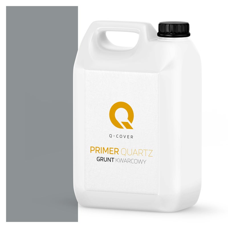 Q-Cover Grunt Kwarcowy pod Tynk Silikonowy Szary RAL7045 3KG