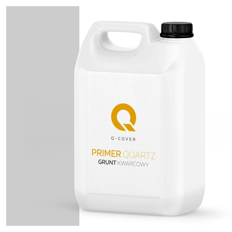 Q-Cover Grunt Kwarcowy pod Tynk Silikonowy Szary jasny F262 3KG