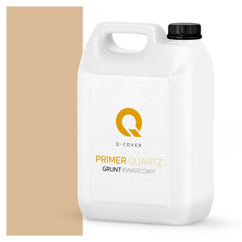 Q-Cover Grunt Kwarcowy pod Tynk Silikonowy Beżowy F445 3KG