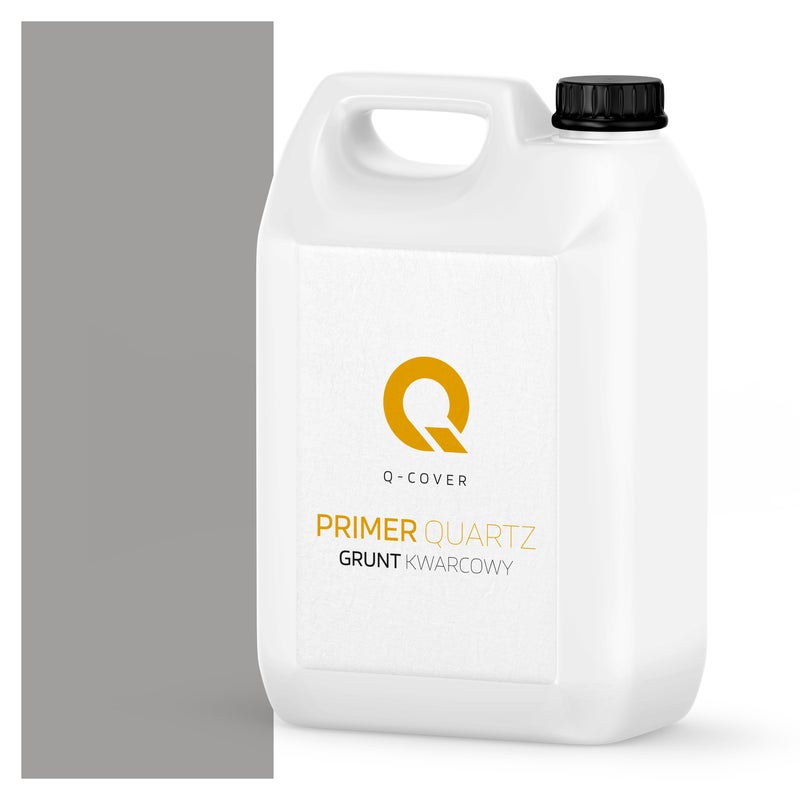 Q-Cover Grunt Kwarcowy pod Tynk Silikonowy Szary platynowy F264 3KG