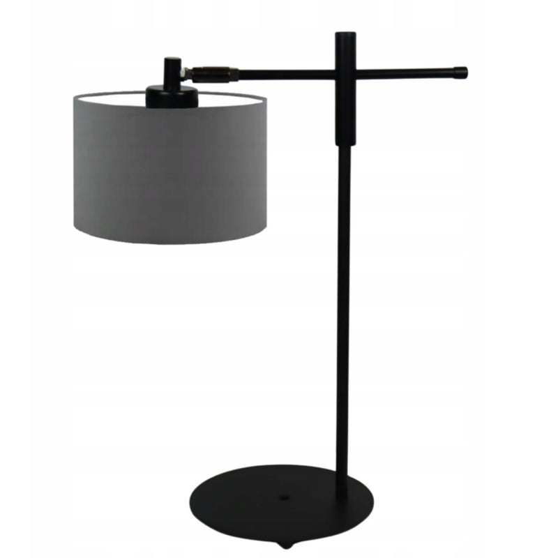 Lampka nocna na biurko lampa biurkowa LED z abażurem walec MIKO