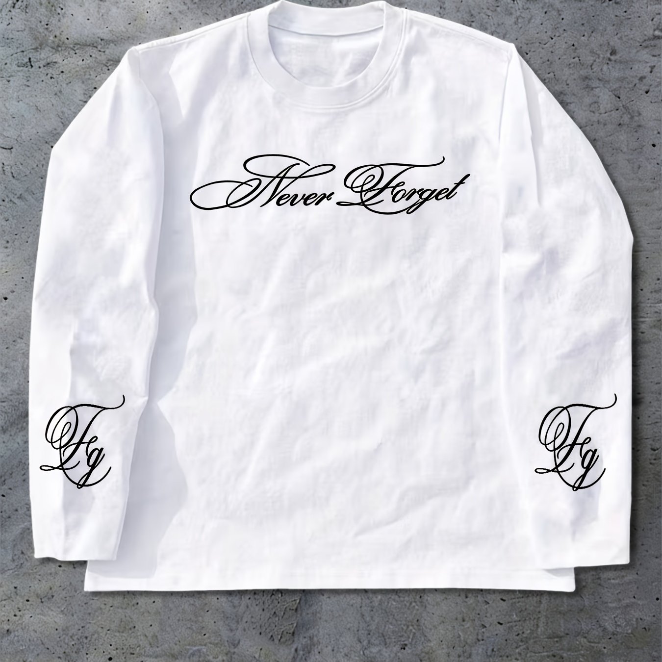 TEMU Męska Koszulka z Długim Rękawem z Nadrukiem, Regularna Wiosenna/Jesienna Sportowa Bluza na Zewnątrz i Casual